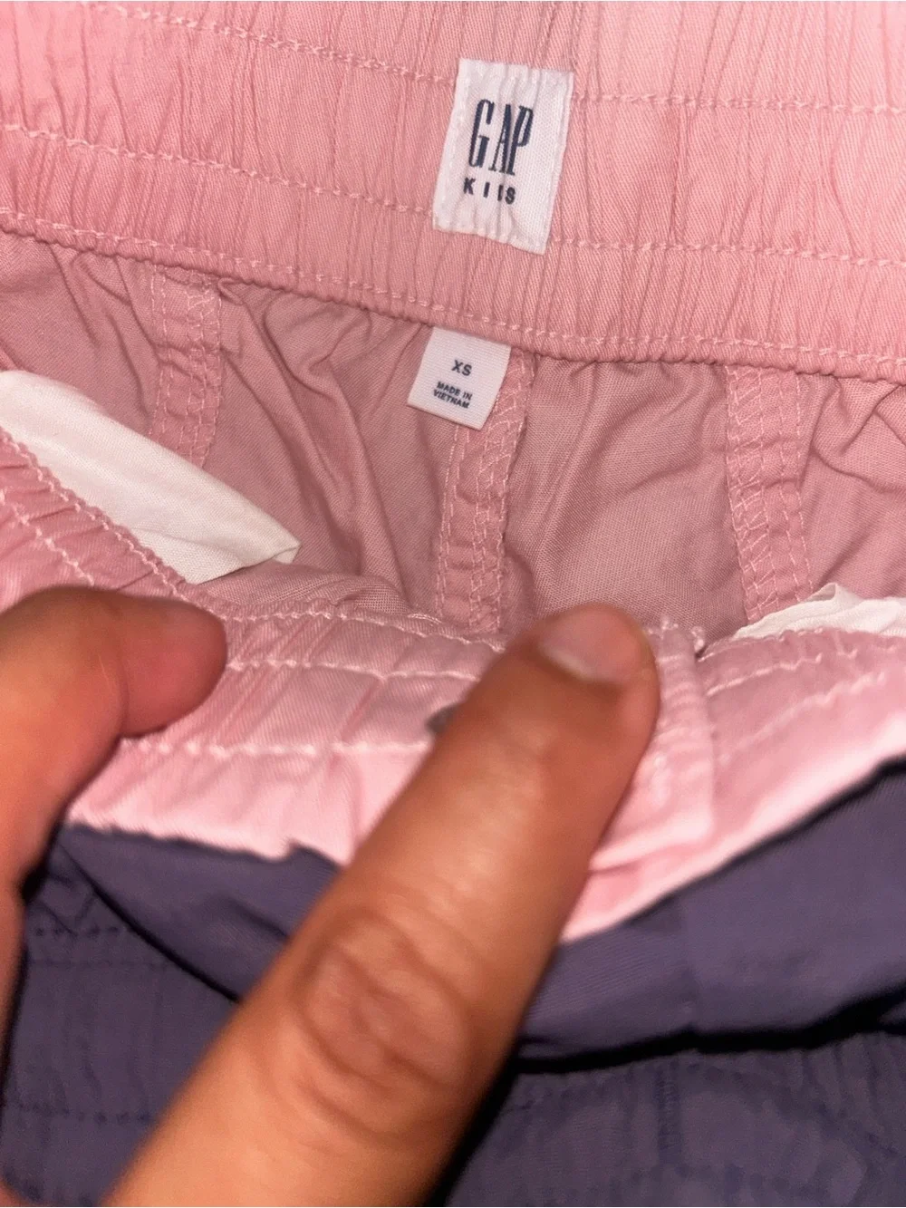 GAP Pink and Purple Kids Cargo Pants